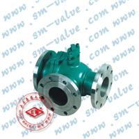 不锈钢三通球阀 