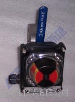 XHQ71F信号球阀 不锈钢对夹式信号球阀 超短型对夹球阀