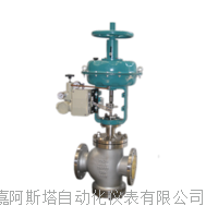  气动法兰调节球阀