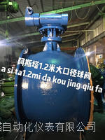 DN1200型侧装式偏心半球阀 手动大型偏心半球阀 半球阀