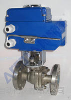 上明牌Q41F气(电)动球阀， 不锈钢浮动式球阀，球阀