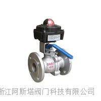 气动信号球阀 